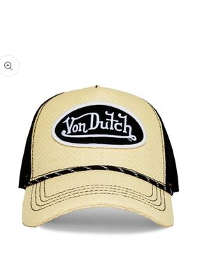 Von Dutch NWT Yellow & Black Trucker Hat